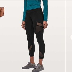 Lululemon Mesh In Motion Crop *23"